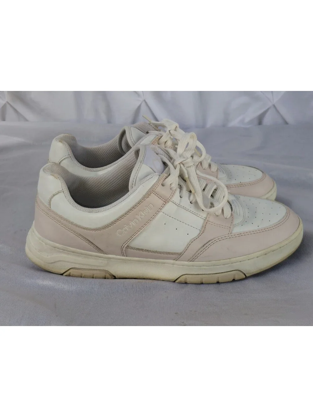 Calvin Klein Jeans Hania Women’s Sneakers White/ Pink Size 8